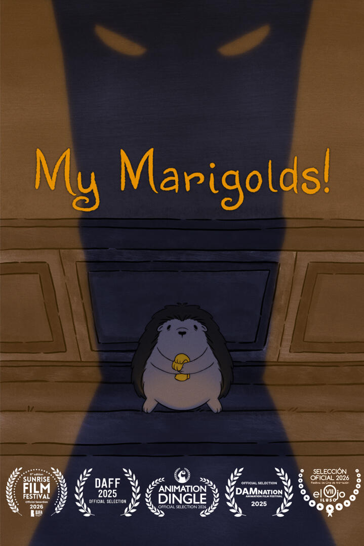 My Marigolds! Poster Film poster with festival laurels