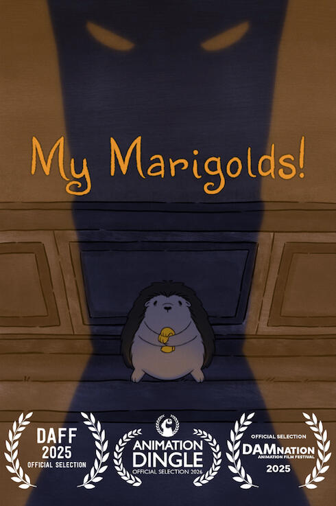 My Marigolds! Poster Film poster with festival laurels